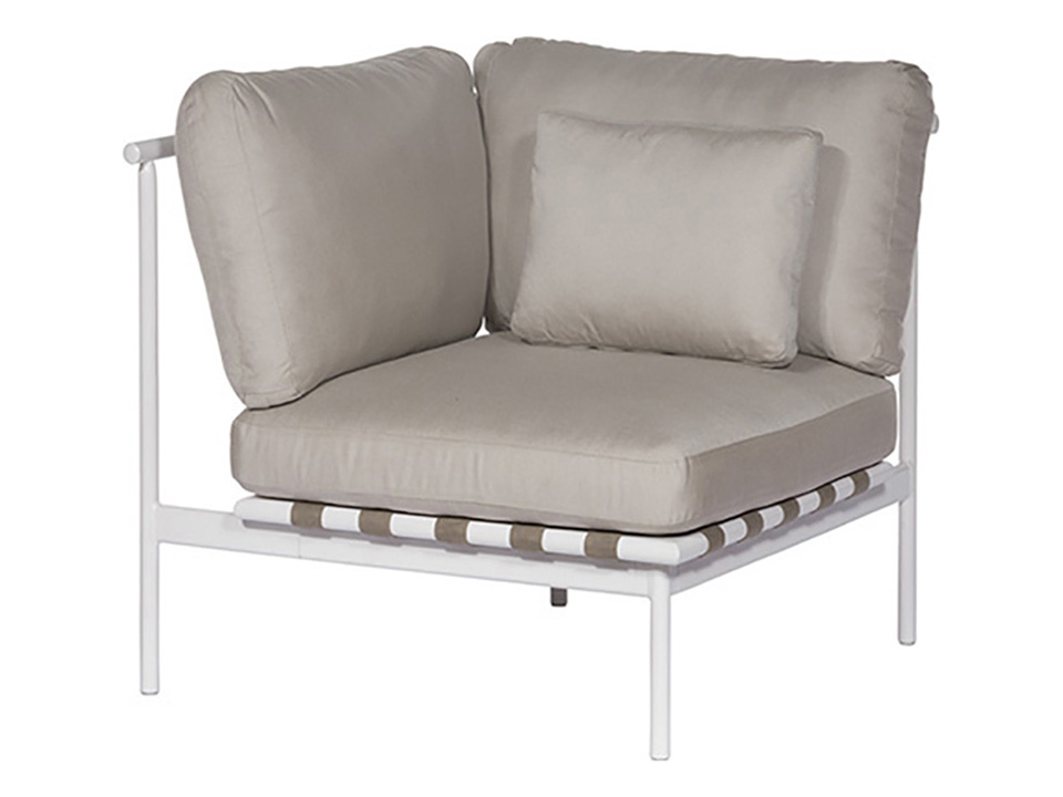Around Deep Seating Single - Aluminium Left Arm